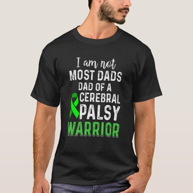 Camiseta Cerebral Palsy CP Awareness Most Warrior Survivor (Frente)