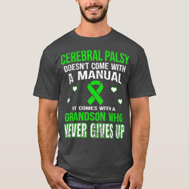 CAMISETA CEREBRAL PALSY VEM COM UM NASCIMENTO QUE NUNCA (Frente)