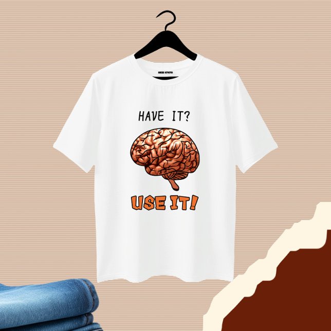Camiseta Cérebro (Criador carregado)