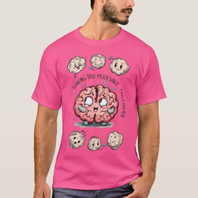 Camiseta Cérebro Ansioso (Frente)