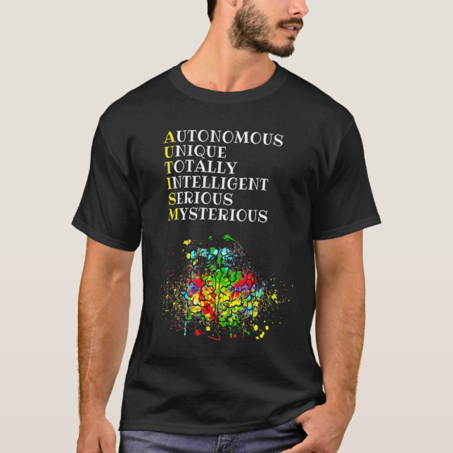 Camiseta Cérebro Autista (Frente)