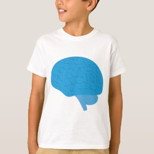 Camiseta Cérebro Azul