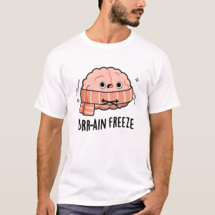 Camiseta Cérebro Congelam Fofo Biológico, Anatomia