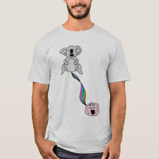 Camiseta cérebro do koala