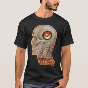 Camiseta Cérebro do woofer de Dubstep - baixo 2STEP-DnB-Su