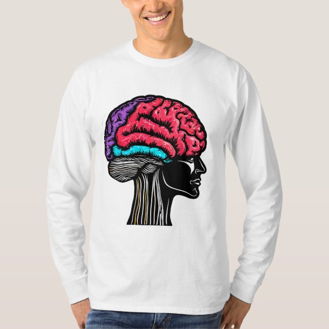 Camiseta Cérebro humano (Frente)