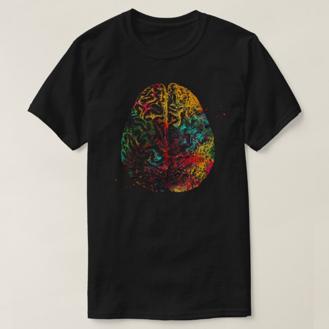 Camiseta Cérebro Humano 9 (Frente do Design)