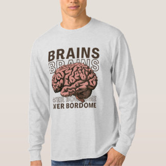 Camiseta Cérebros Acima do Tédio