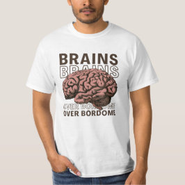 Camiseta Cérebros Acima do Tédio