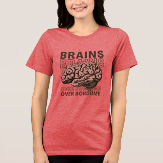 Camiseta Cérebros Além do Tédio