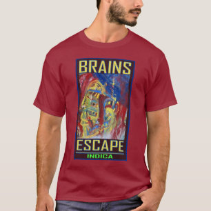 CAMISETA CÉREBROS ESCAPAM INDICA