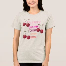 Camiseta cereja