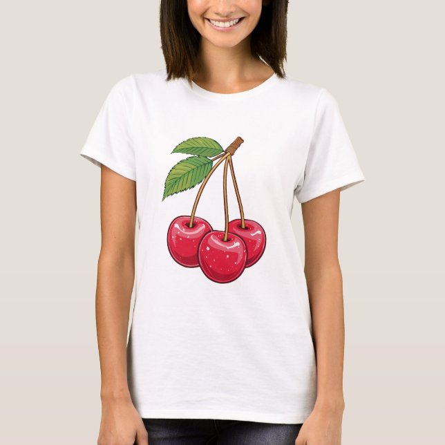 Camiseta Cereja (Frente)