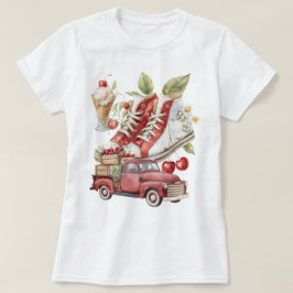 Camiseta Cerejas Doces de Verão