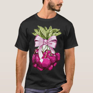 Camiseta Cerejas Rosa