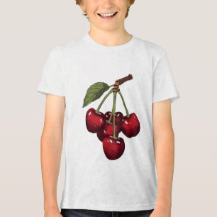 Camiseta Cerejas Vermelhas Lindas mamãe ganhou Cerejas Doce