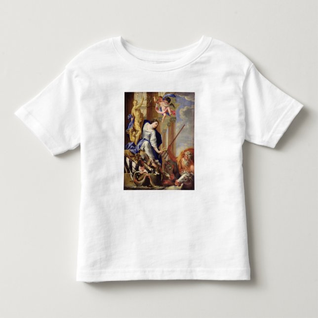 Camiseta Ceres vencer os atributos da guerra (Frente)