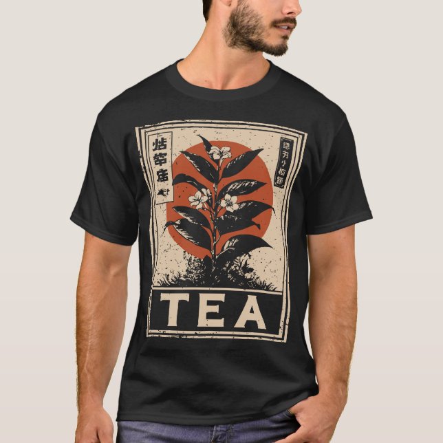 Camiseta Cerimônia de Raiz: Origem do Chá (Frente)