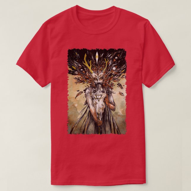 Camiseta Cernunnos (Frente do Design)