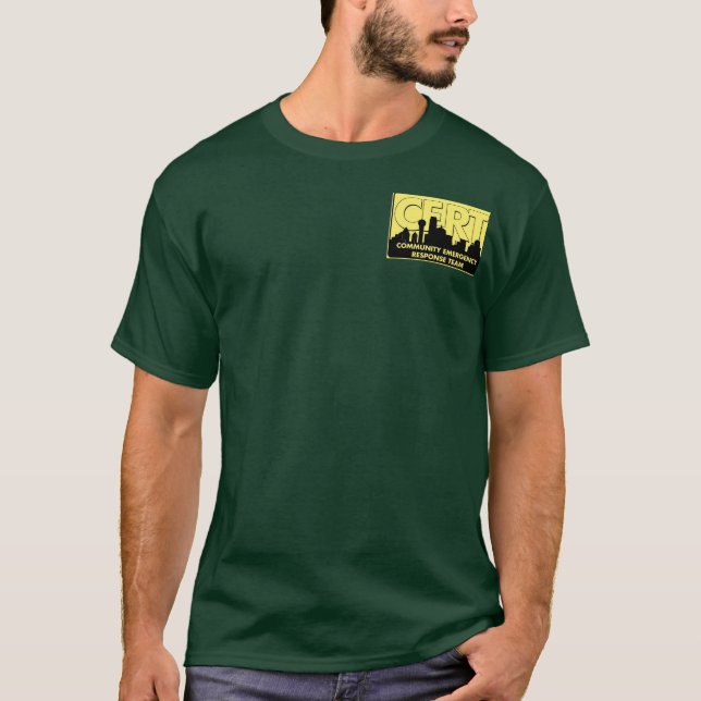 Camiseta CERT Verde (Frente)