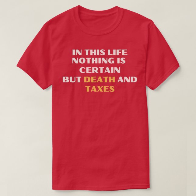 Camiseta Certeza (Frente do Design)