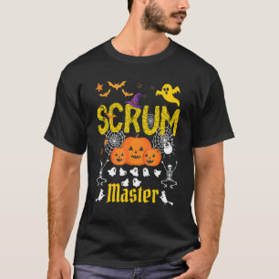 Camiseta certificação Halloween Scrum Master