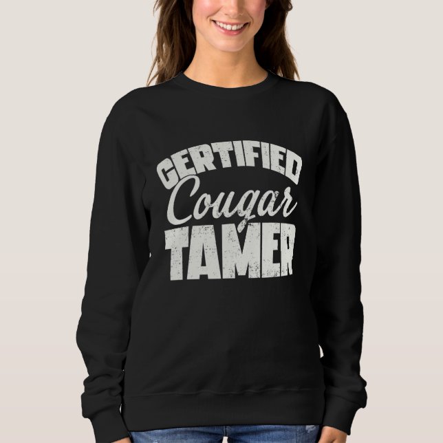 Camiseta Certificada Cougar Tamper Engraçado (Frente)
