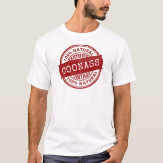 Camiseta Certificado, Coonass, Louisiana, Cajun, Creole,
