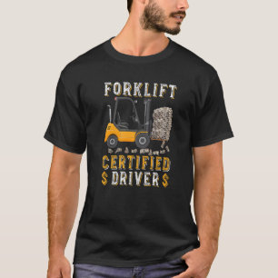 Camiseta Certificado de empilhador de memória do driver do 