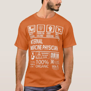 Camiseta Certificado de multitarefa para médico médico de m