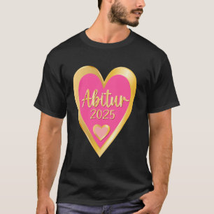 Camiseta Certificado Escolar Alemanha ABI 2025 ABITUR