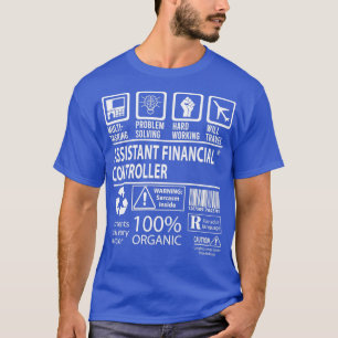 Camiseta Certificado Multitarefa do Controlador Financeiro 