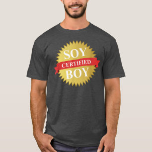 Camiseta CERTIFICADO SOY BOY ENGRAÇADO Simp