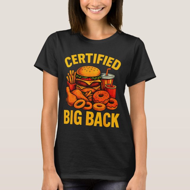 Camiseta Certified Big Back  (Frente)
