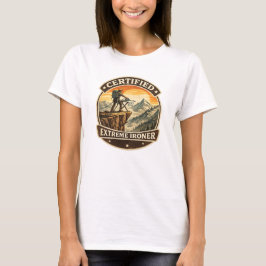 Camiseta Certified Extreme Ironer Vintage Mountain TShirt 