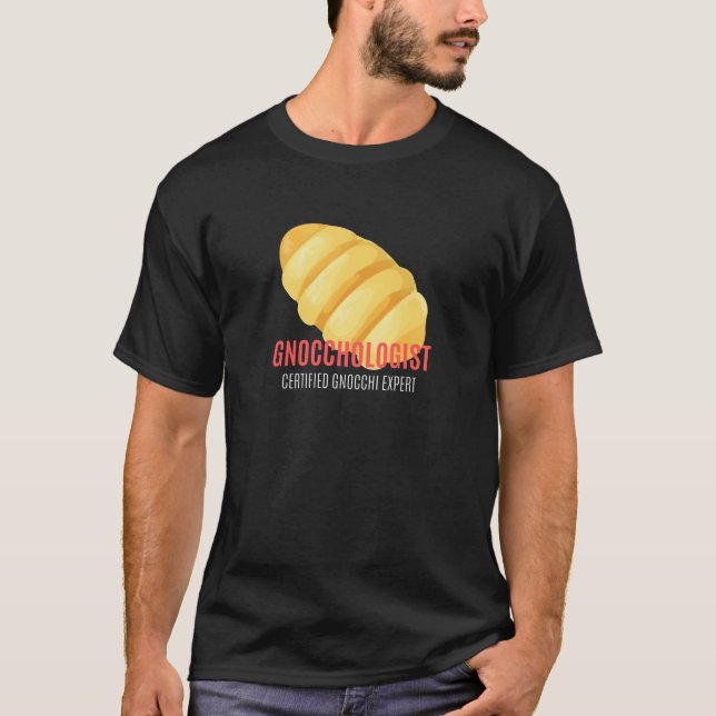 CAMISETA CERTIFIED GNOCCHI EXPERT (Frente)