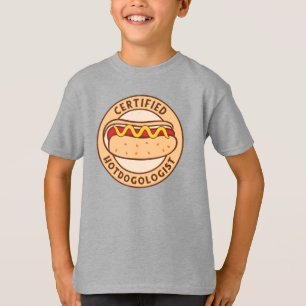 Camiseta Certified Hotdogologista Engraçado Cachorro Quente