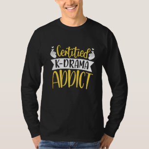Camiseta Certified K Drama Addito Coreano Drama Oppa Sarang