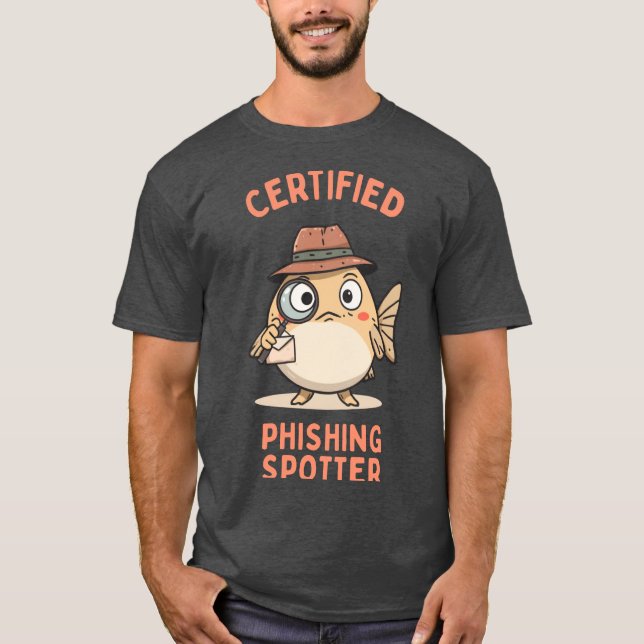 Camiseta Certified Phishing Spotter (Frente)