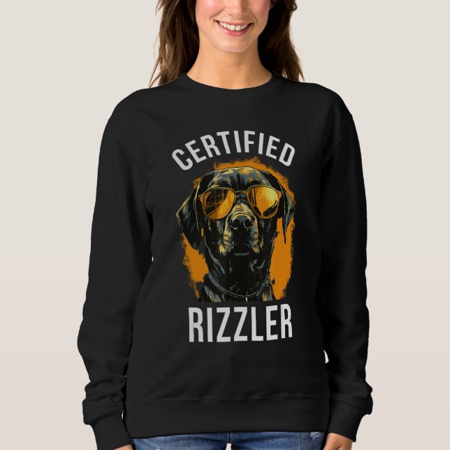 Camiseta Certified Rizzler, Engraçado Meme, Memes, W Rizz (Frente)