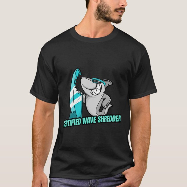 CAMISETA CERTIFIED WAVE SHREDDER (Frente)