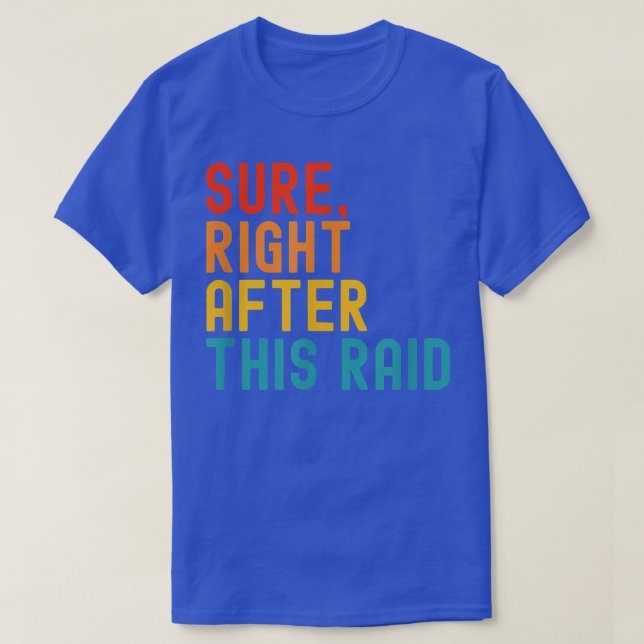 Camiseta Certo Logo Após Este Raid (Frente do Design)