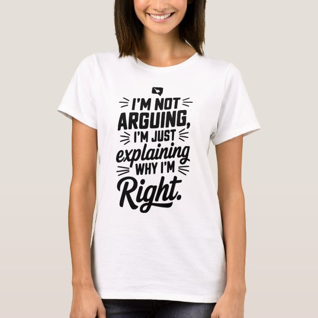 Camiseta Certo Novamente: A Camisa-T para Debatadores Intel (Frente)