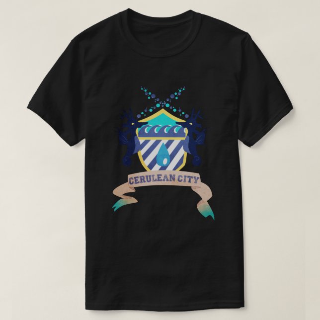 Camiseta Cerulean City Gyms Shirt .png (Frente do Design)