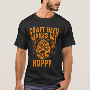 Camiseta Cerveja Artesanato Engraçada Me Torna Uma Cerveja 