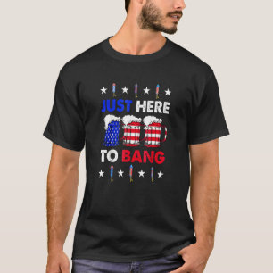 Camiseta Cerveja, Bandeira 4 de julho... estou aqui para ch