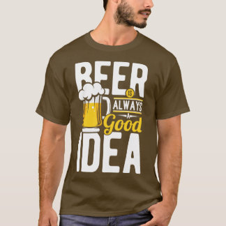 Camiseta Cerveja boa ideia