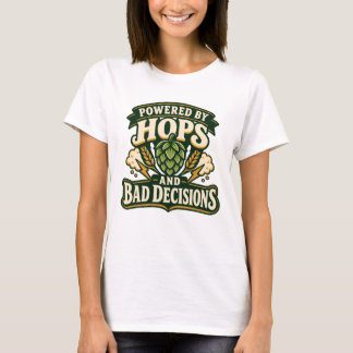Camiseta Cerveja com Lúpulo e Más Decisões