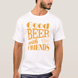 Camiseta Cerveja Com Melhor Amigo