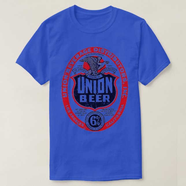 Camiseta Cerveja da União (Frente do Design)